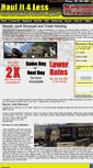 Mobile Screenshot of haulit4less.com